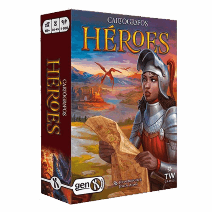 Juego de mesa "Cartógrafos: Héroes"