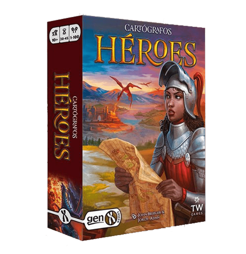 Juego de mesa "Cartógrafos: Héroes"