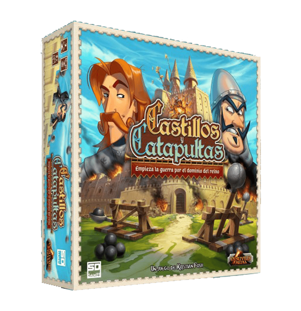 Juego de mesa "Castillos y Catapultas"