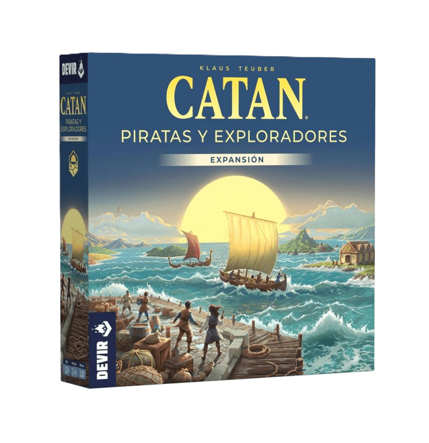 Juego de mesa "Catan: Piratas y Exploradores"