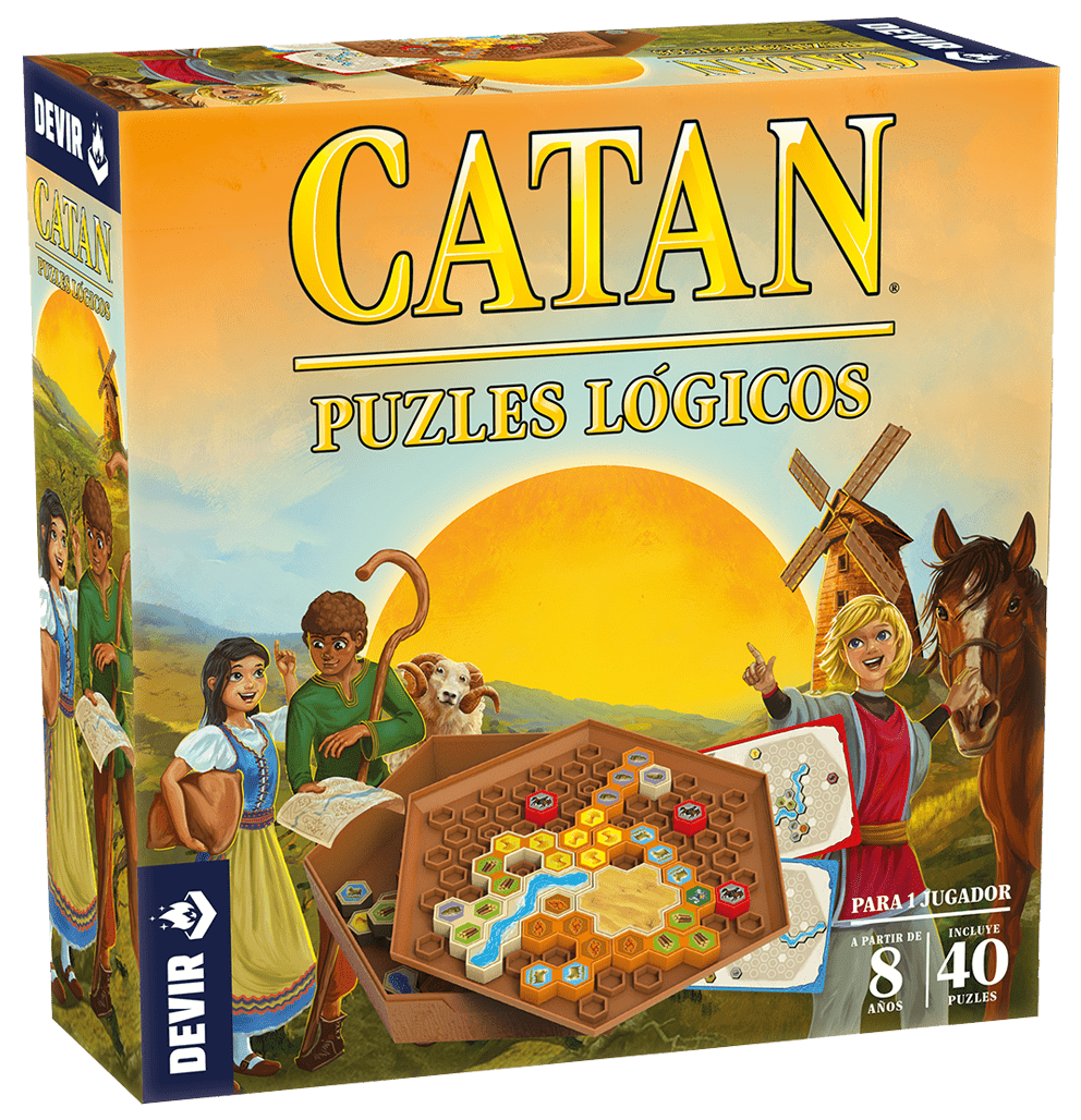 Juego de mesa "Catan - Puzzles Lógicos"