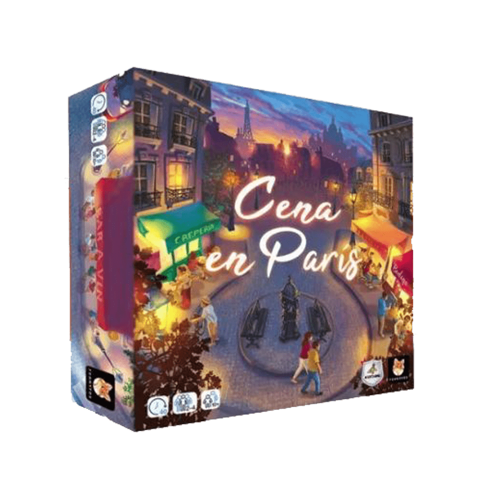Juego de mesa "Cena en París"