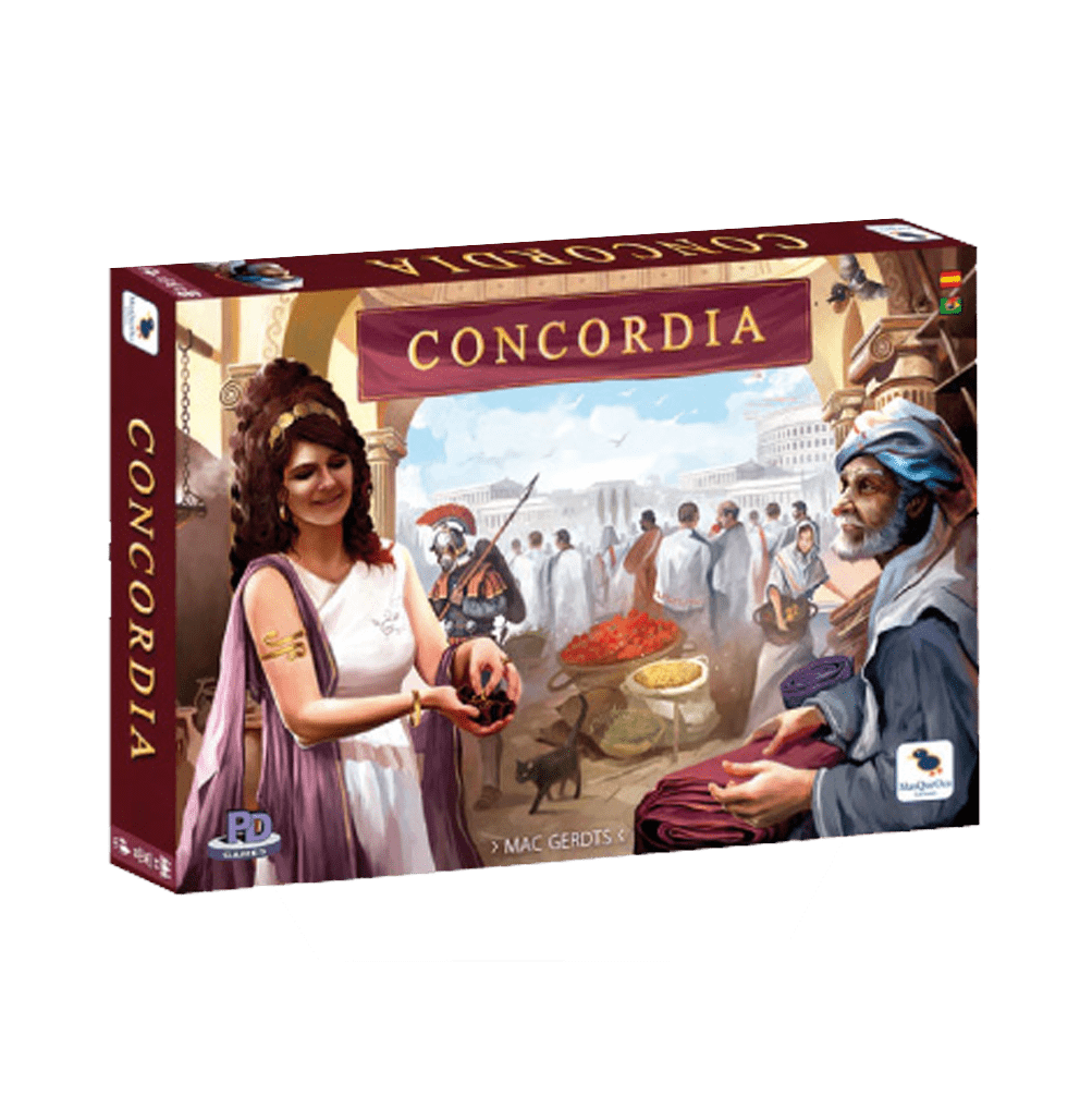 Juego de mesa "Concordia"