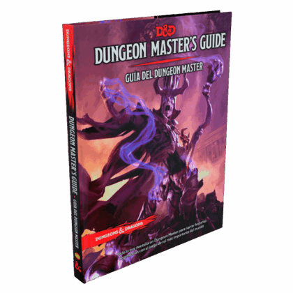 Libro para juego de rol "D&D - Quinta Edición - Guía del Dungeon Master"