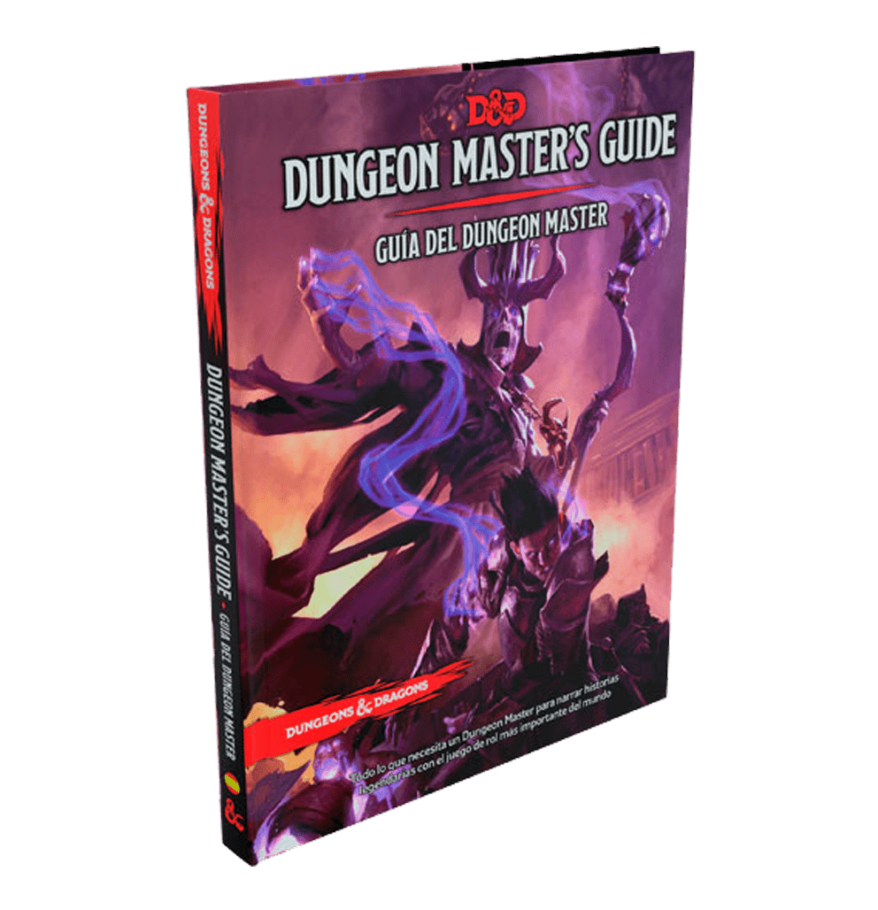 Libro para juego de rol "D&D - Quinta Edición - Guía del Dungeon Master"