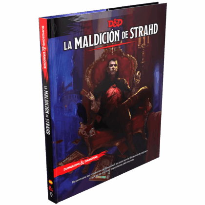Libro para juego de rol "D&D - Quinta Edición - La Maldición de Strahd"