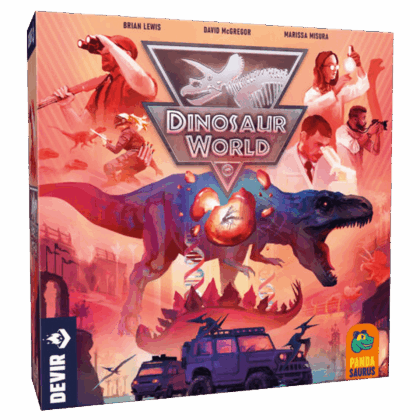 Juego de mesa "Dinosaur World"