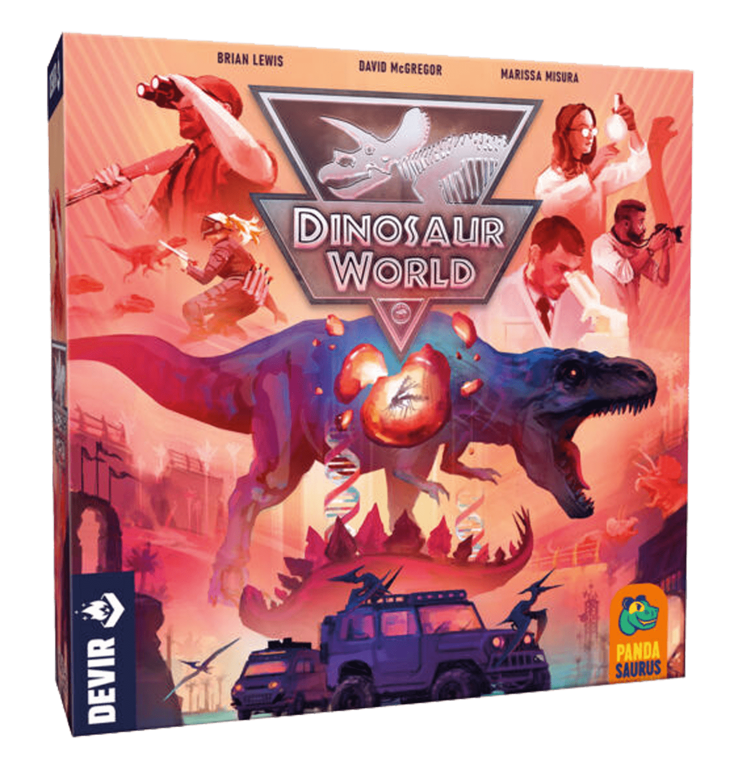 Juego de mesa "Dinosaur World"