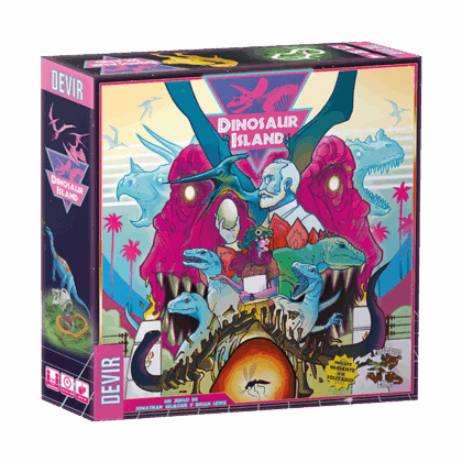 Juego de mesa "Dinosaur Island"