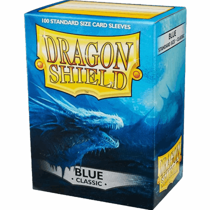 Sleeves Dragon Shield - BLUE CLASSIC - 63 x 88 mm - Pack 100