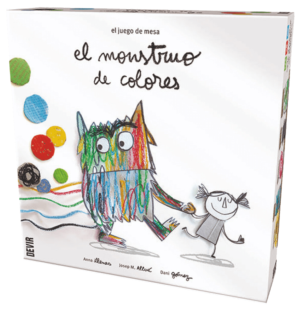 Juego de mesa "El Monstruo de Colores"