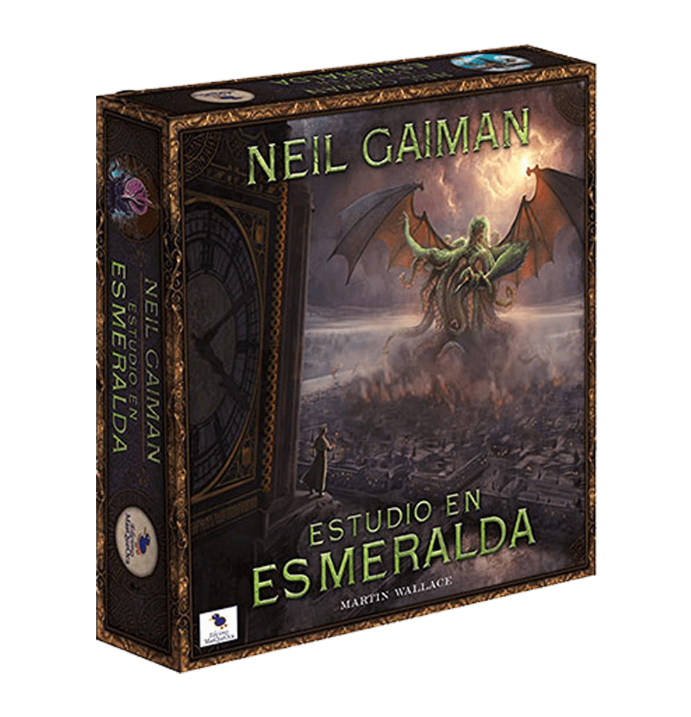 Juego de mesa "Estudio en Esmeralda"