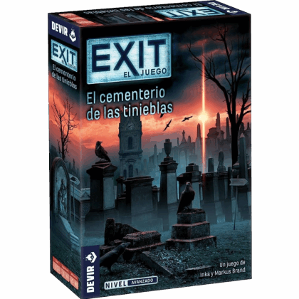 Juego de mesa "Exit 17: El Cementerio de las Tinieblas"