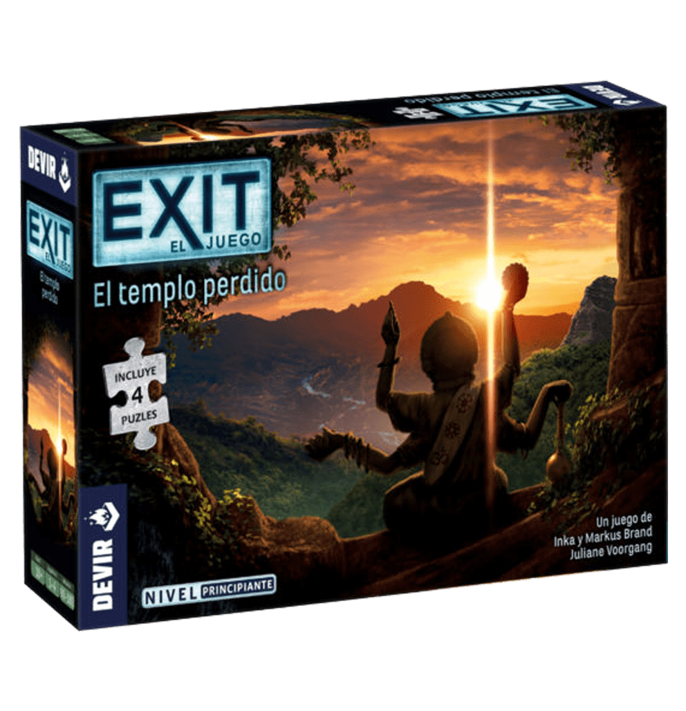 Juego de mesa "Exit - Puzzle - El Templo Perdido"