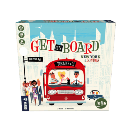 Juego de mesa "Get on Board: New York & London"
