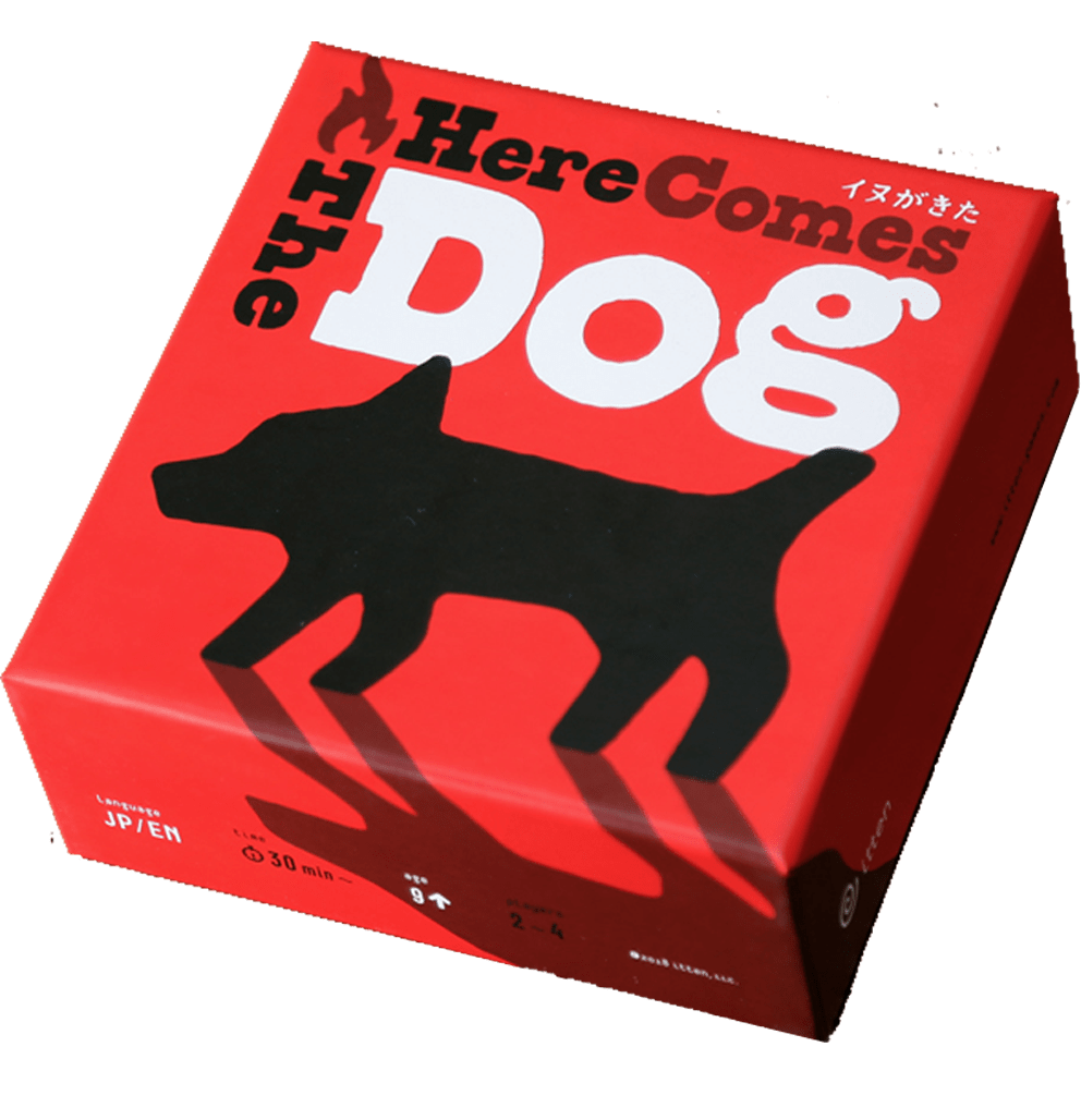 Juego de mesa "Here Comes the Dog"