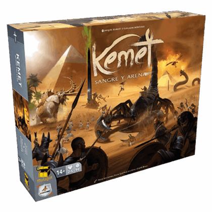 Juego de mesa "Kemet: Sangre y Arena"