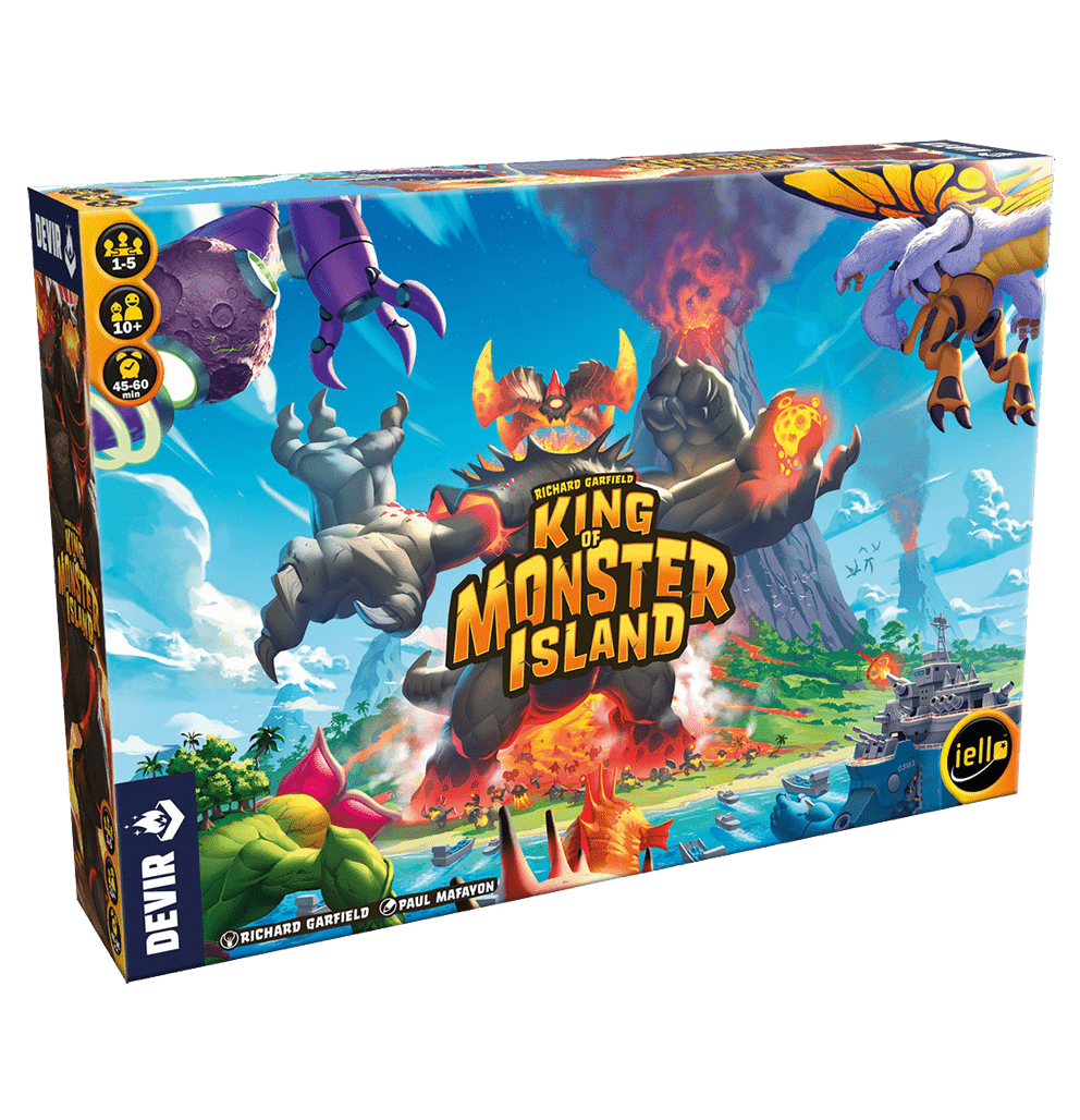 Juego de mesa "King of Monster Island"