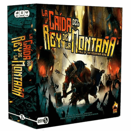 Juego de mesa "La Caída del Rey de la Montaña"