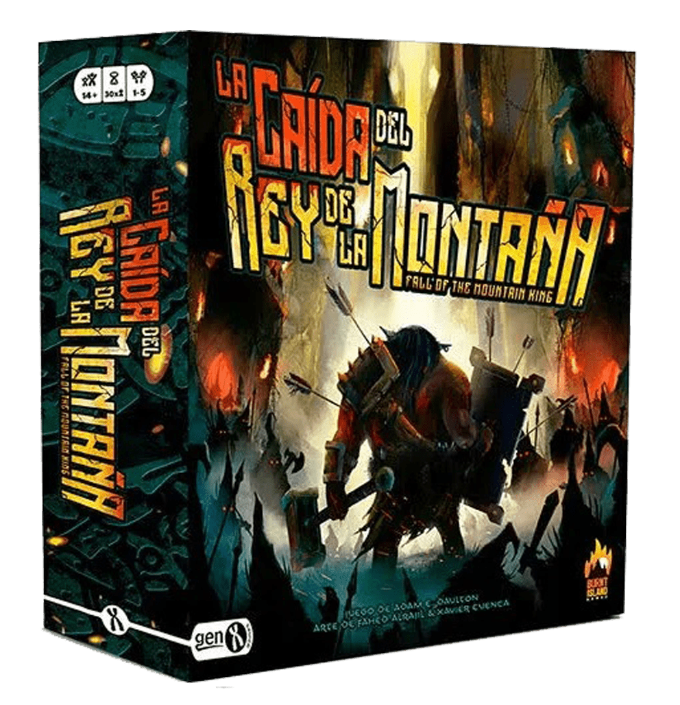 Juego de mesa "La Caída del Rey de la Montaña"