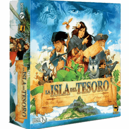 Juego de mesa "La Isla del Tesoro"