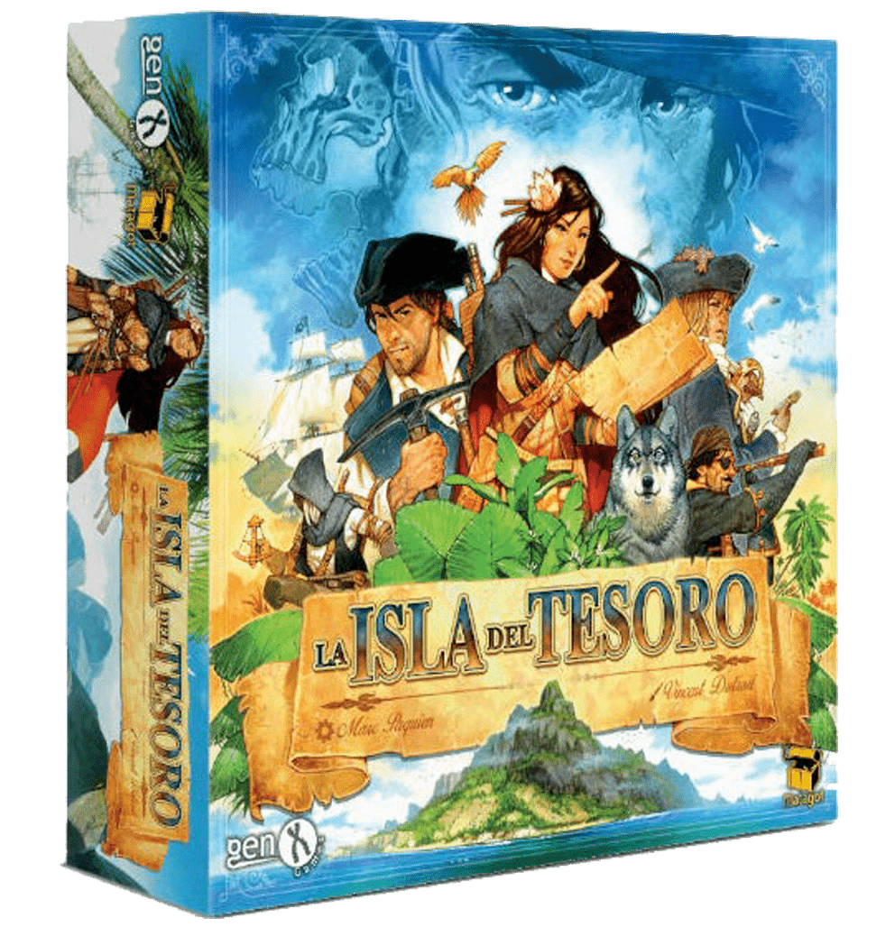 Juego de mesa "La Isla del Tesoro"