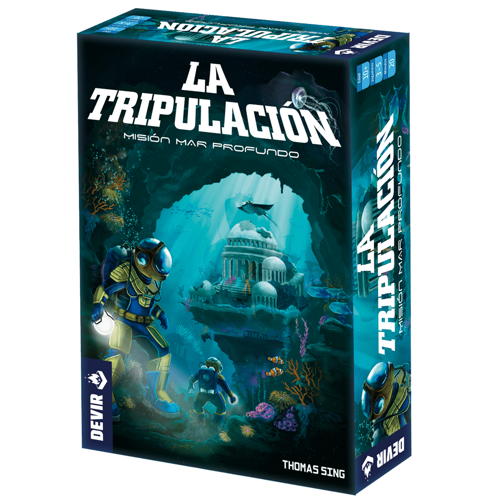 Juego de mesa "La Tripulación: Misión Mar Profundo"