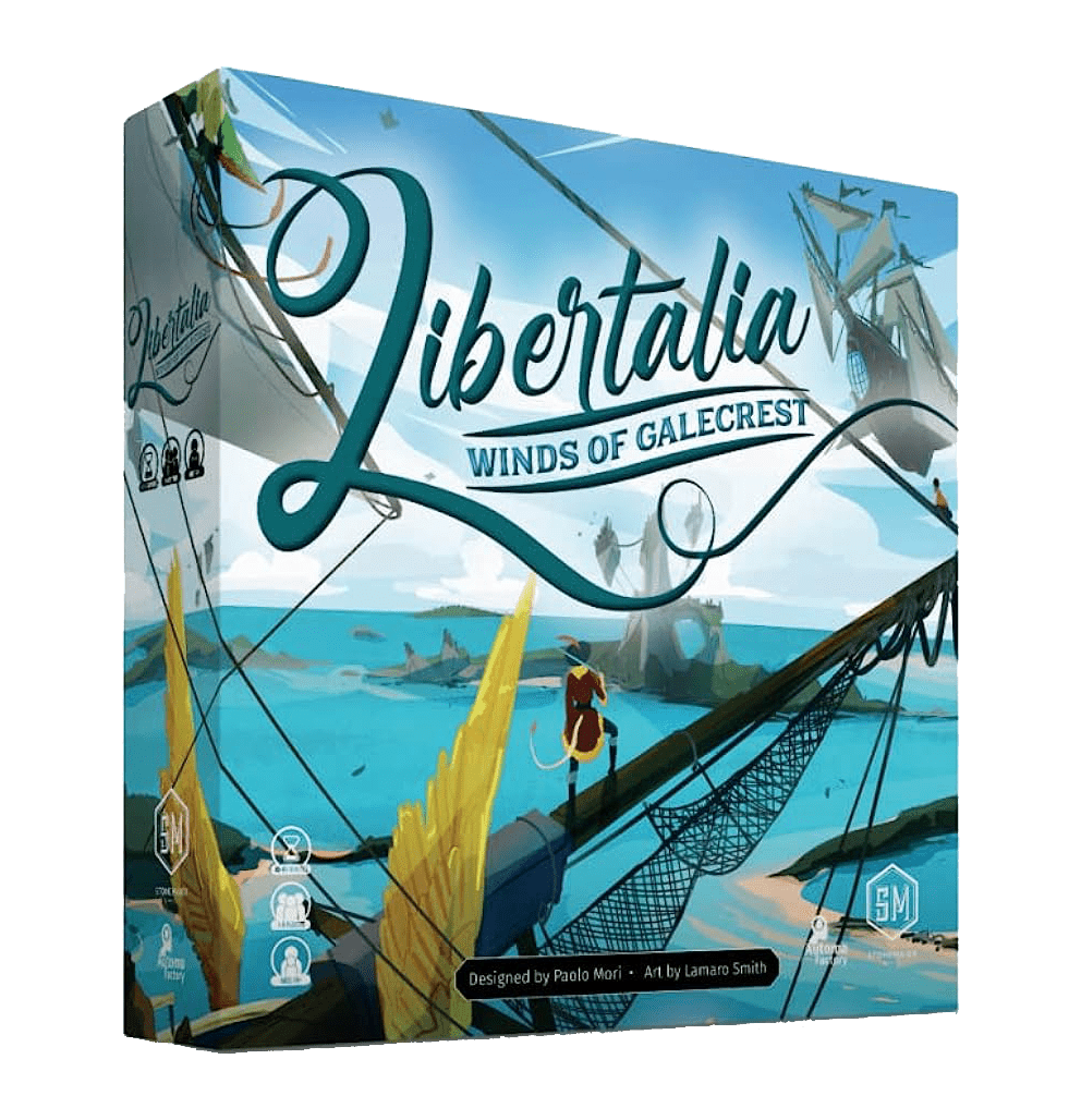 Juego de mesa "Libertalia: Vientos de Galecrest"