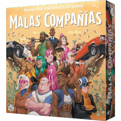 Juego de mesa "Malas Compañías"