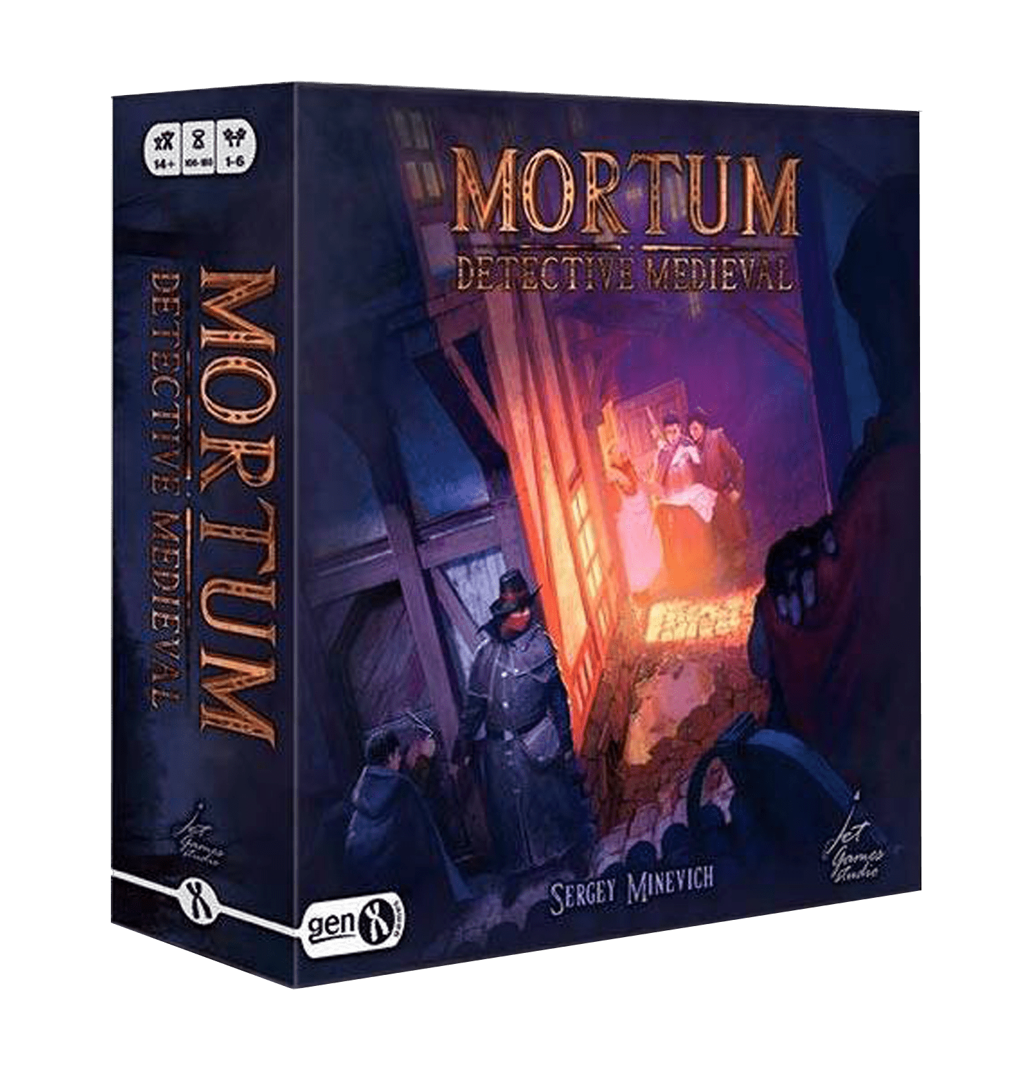 Juego de mesa "Mortum: Detective Medieval"