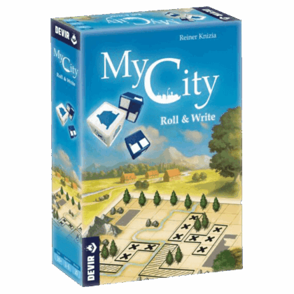 Juego de mesa "My City Roll & Write"