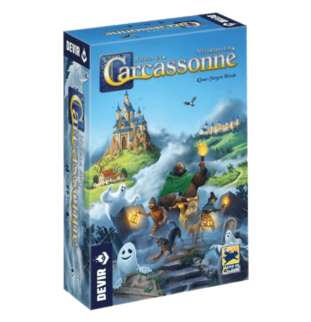 Juego de mesa "Niebla en Carcassonne"