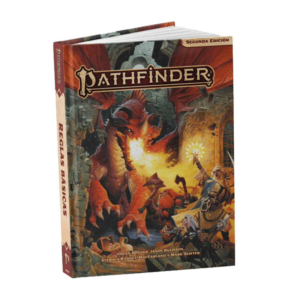 Libro para juego de rol "Pathfinder Segunda Edición - Reglas Básicas"