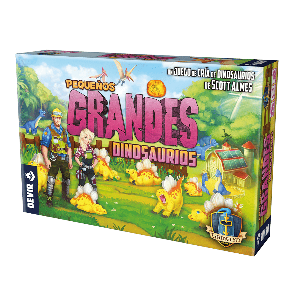 Juego de mesa "Pequeños Grandes Dinosaurios"