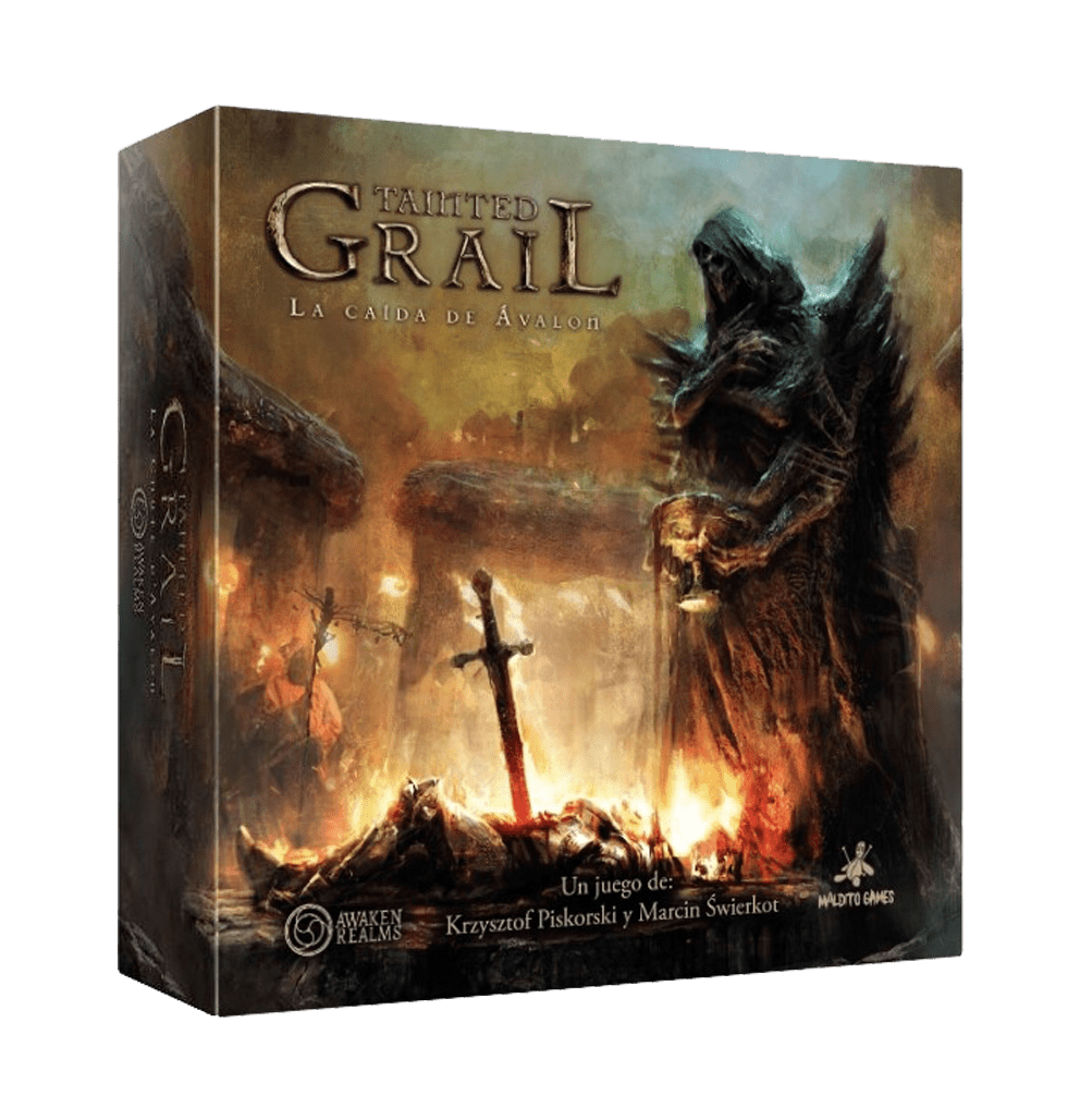 Juego de mesa "Tainted Grail: La caída de Ávalon"
