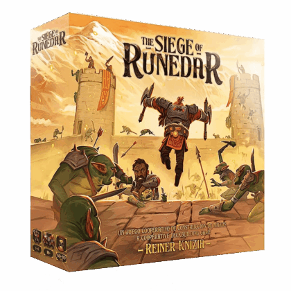 Juego de mesa "The Siege of Runedar"