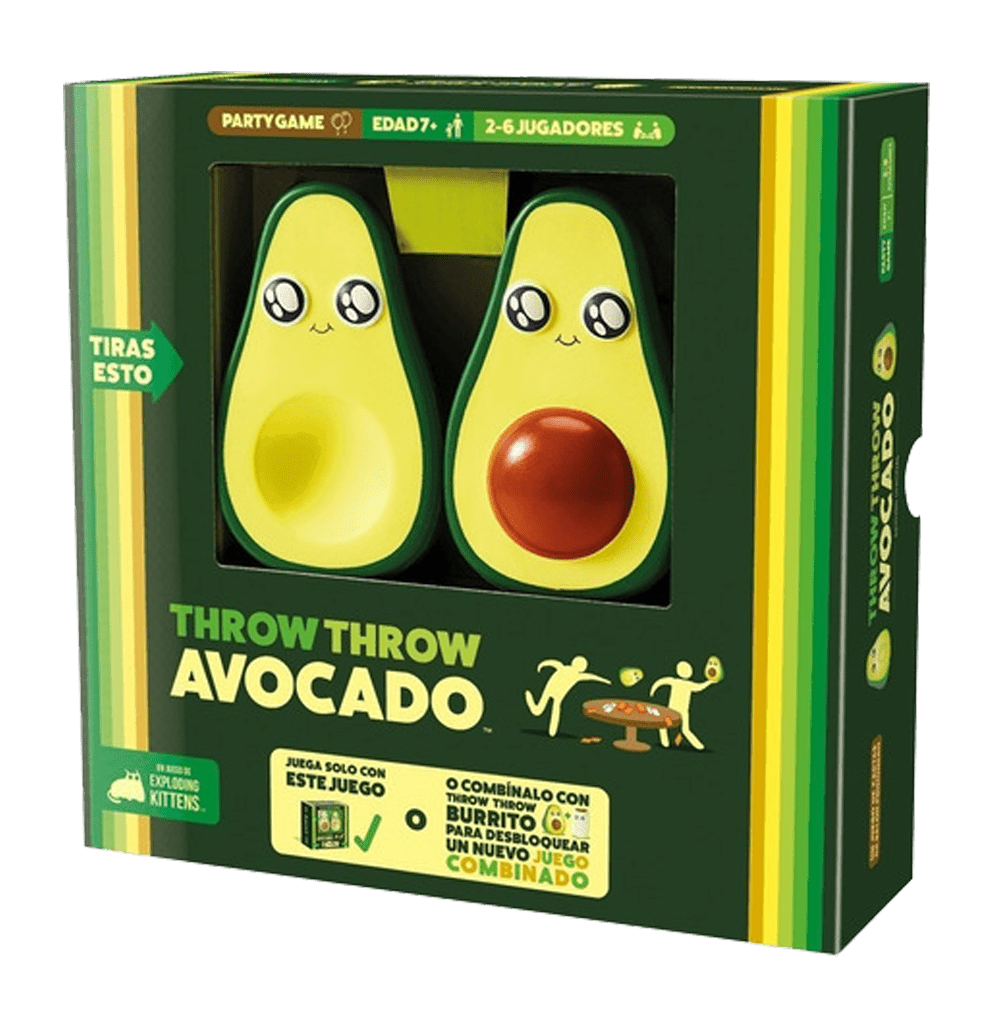 Juego de mesa "Throw Throw Avocado"