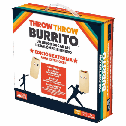 Juego de mesa "Throw Throw Burrito Ed Extrema para Exteriores"
