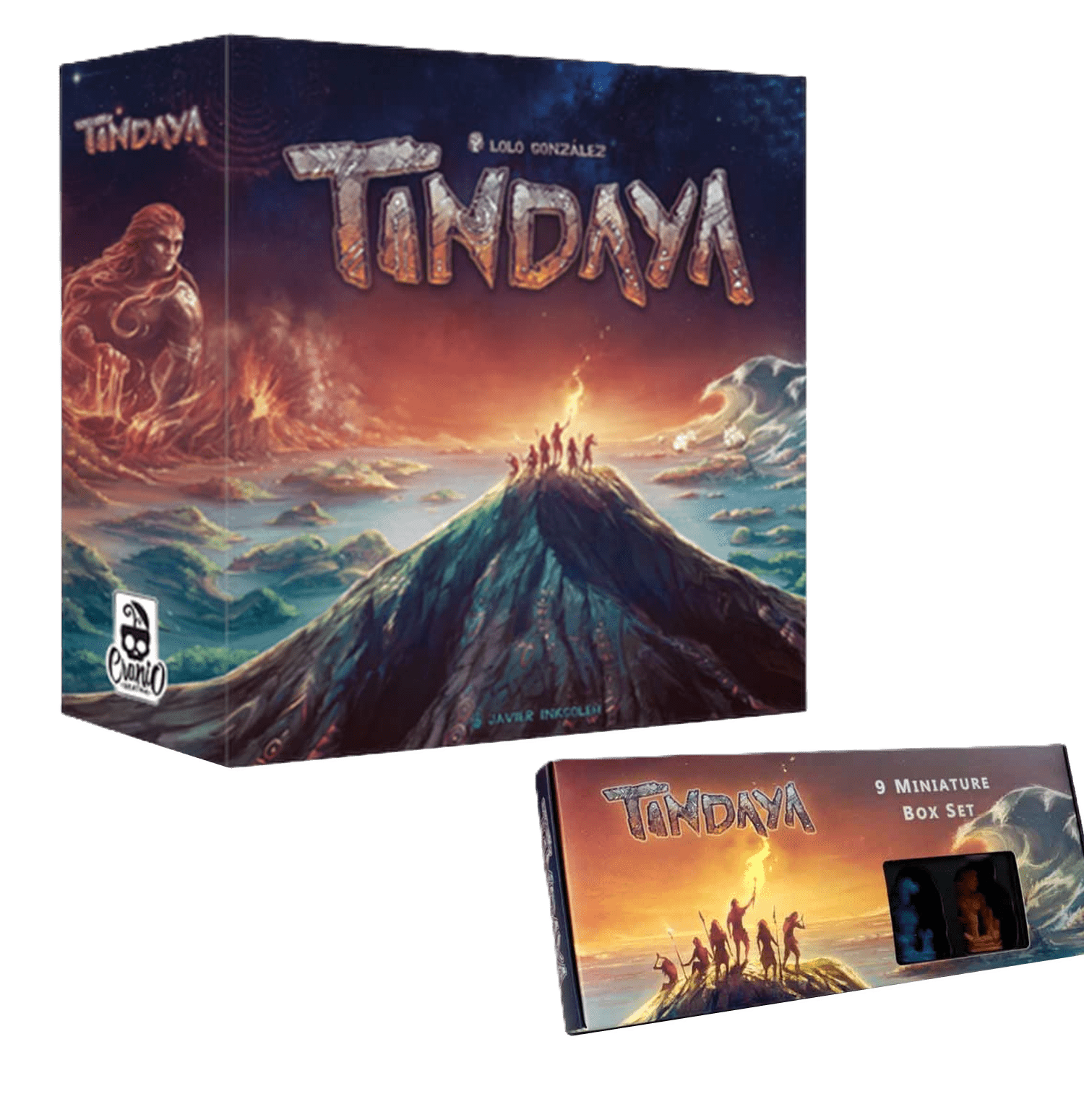 Juego de mesa "Tindaya: Juego Base + Miniaturas"