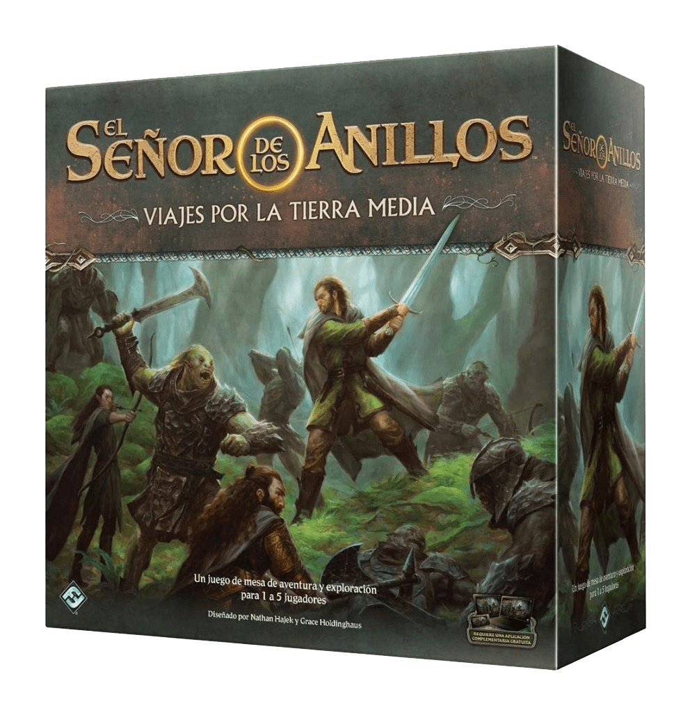 Juego de mesa "El Señor de los Anillos: Viajes por la Tierra Media"