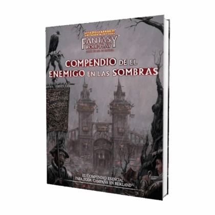 Libro para juego de rol "Warhammer Fantasy Role Play - Compendio De El Enemigo En Las Sombras"