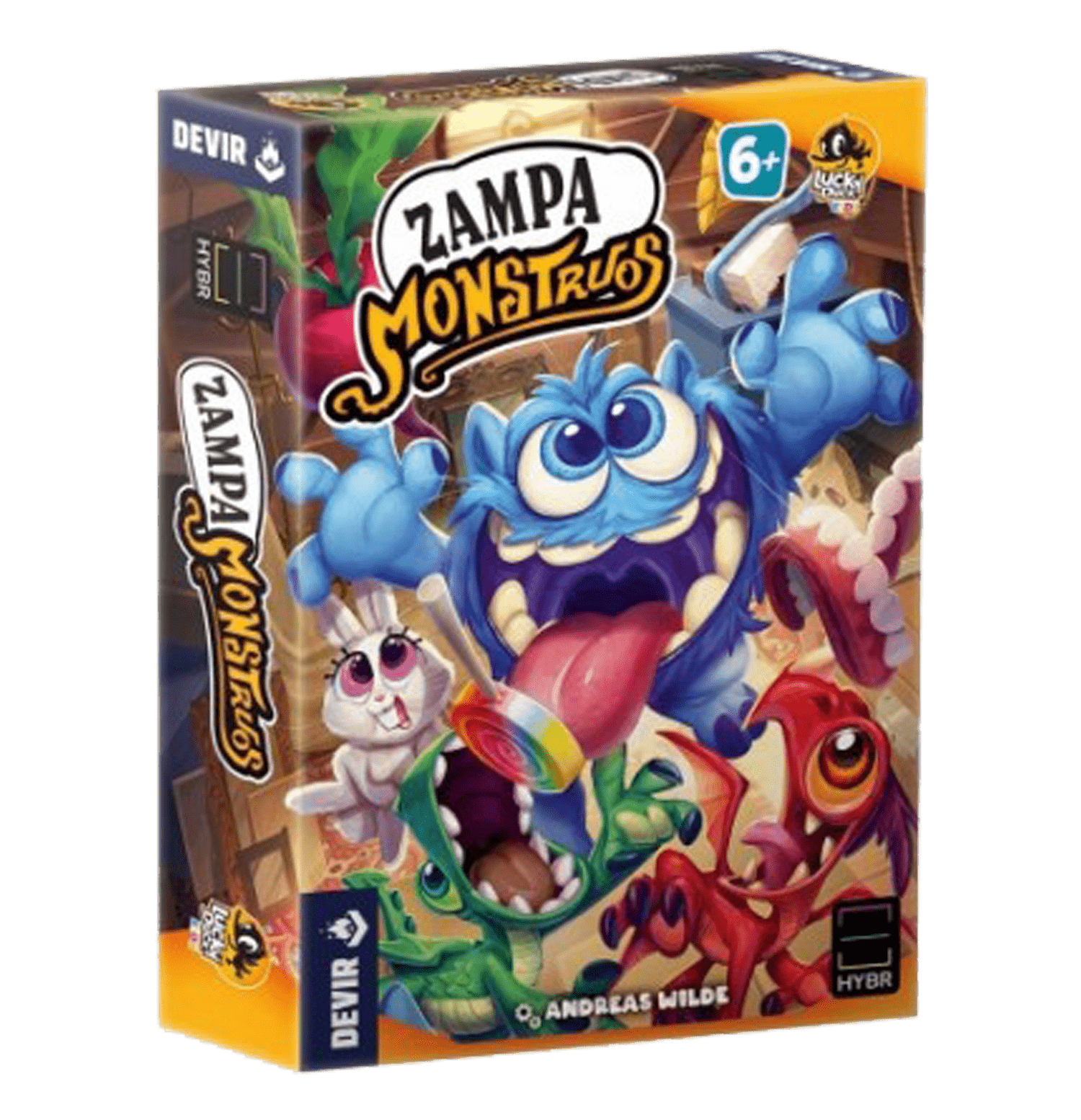 Juego de mesa "Zampa Monstruos"