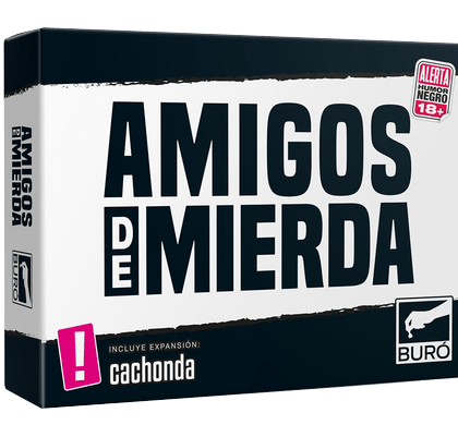 Juego de mesa "Amigos de mierda"
