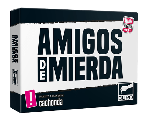 Juego de mesa "Amigos de mierda"