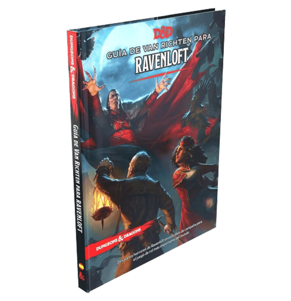 Libro para juego de mesa "D&D - Quinta Edición - Van Richten's Guide to Ravenloft"
