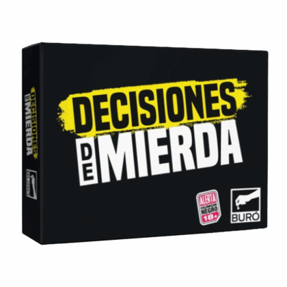 Juego de mesa "Decisiones de Mierda"