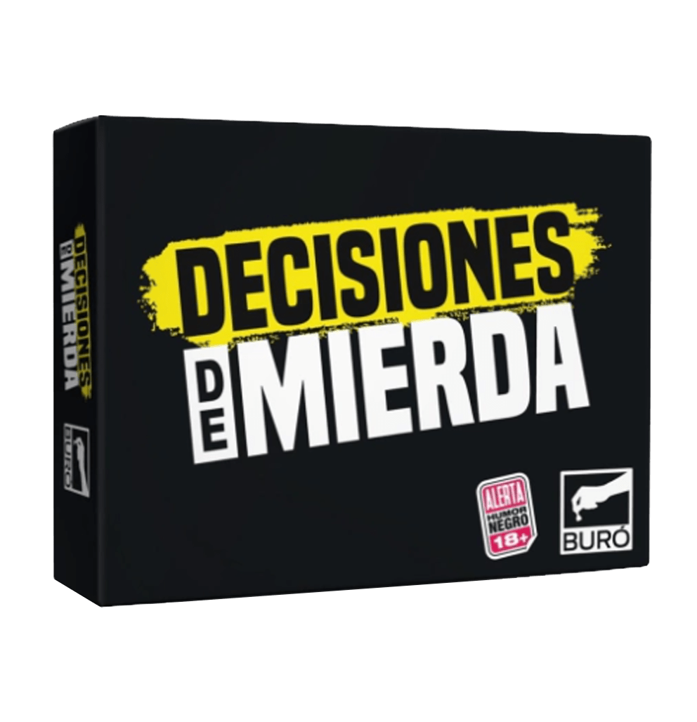Juego de mesa "Decisiones de Mierda"