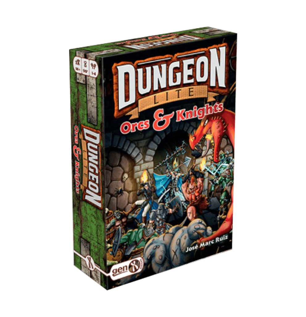 Juego de mesa "Dungeon Lite: Orcs & Knights"