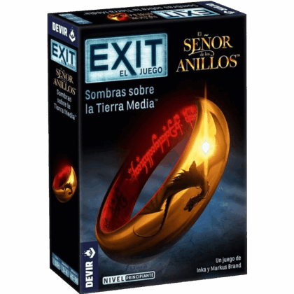 Juego de mesa "Exit: El Señor de los Anillos – Sombras sobre la Tierra Media"