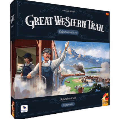 Juego de mesa "Great Western Trail - Rieles hacia el Norte"